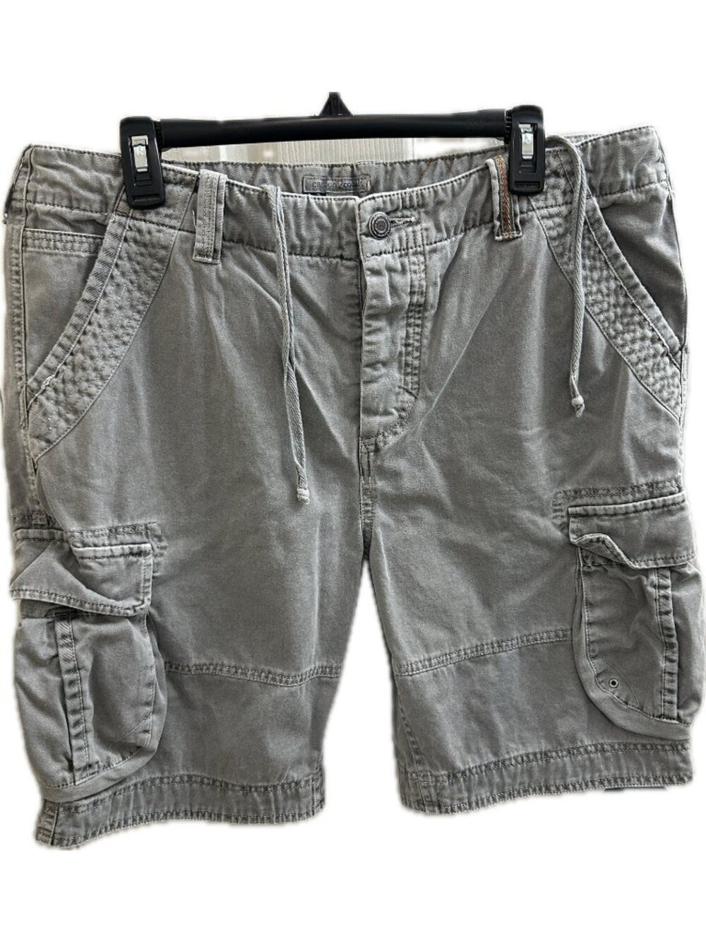 Carbon 2 Cobalt cargo Short Mens 36 Olive Green Distressed Utility Outdoor 10"